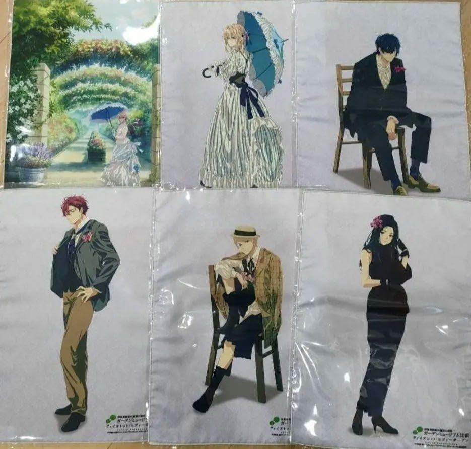 全6種布ポスターヴァイオレットエヴァーガーデンガーデンミュージアム比叡