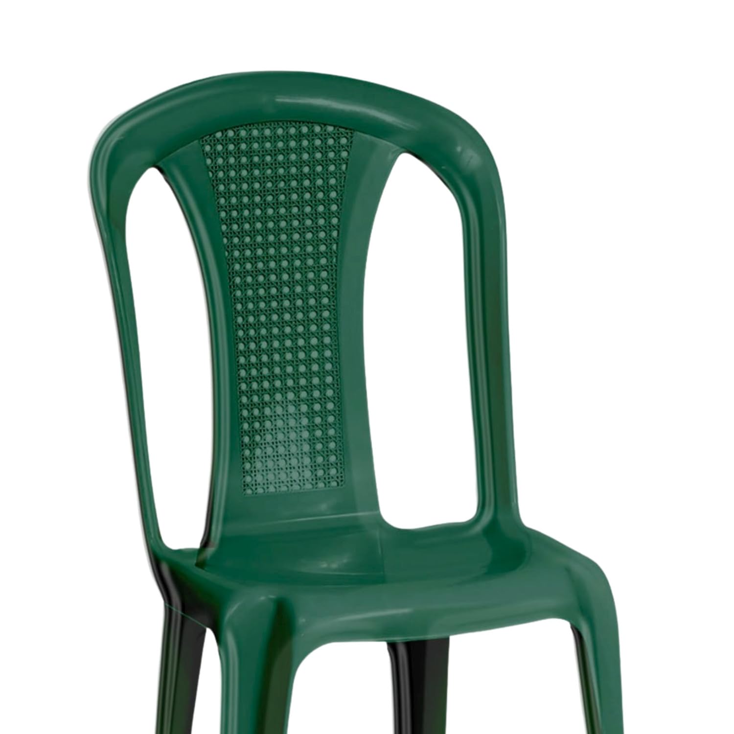 7H SEVEN HOUSE Pack 12 Sillas de Exterior Apilables sin Reposabrazos Napoli 49x42x88cm 7house