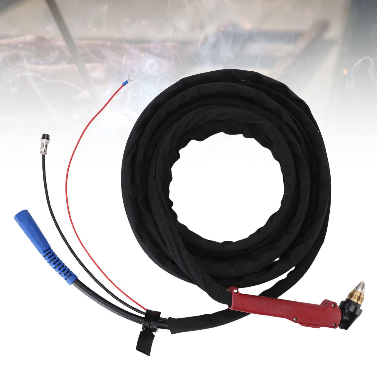Palnik do Cięcia Plazmowego Pistolet Ręczny 30-80A 25mm Max Cut 8m Kabel do CUT50P CUT60P PLC55P PLC65P CT418P Przecinarki Plazmowe