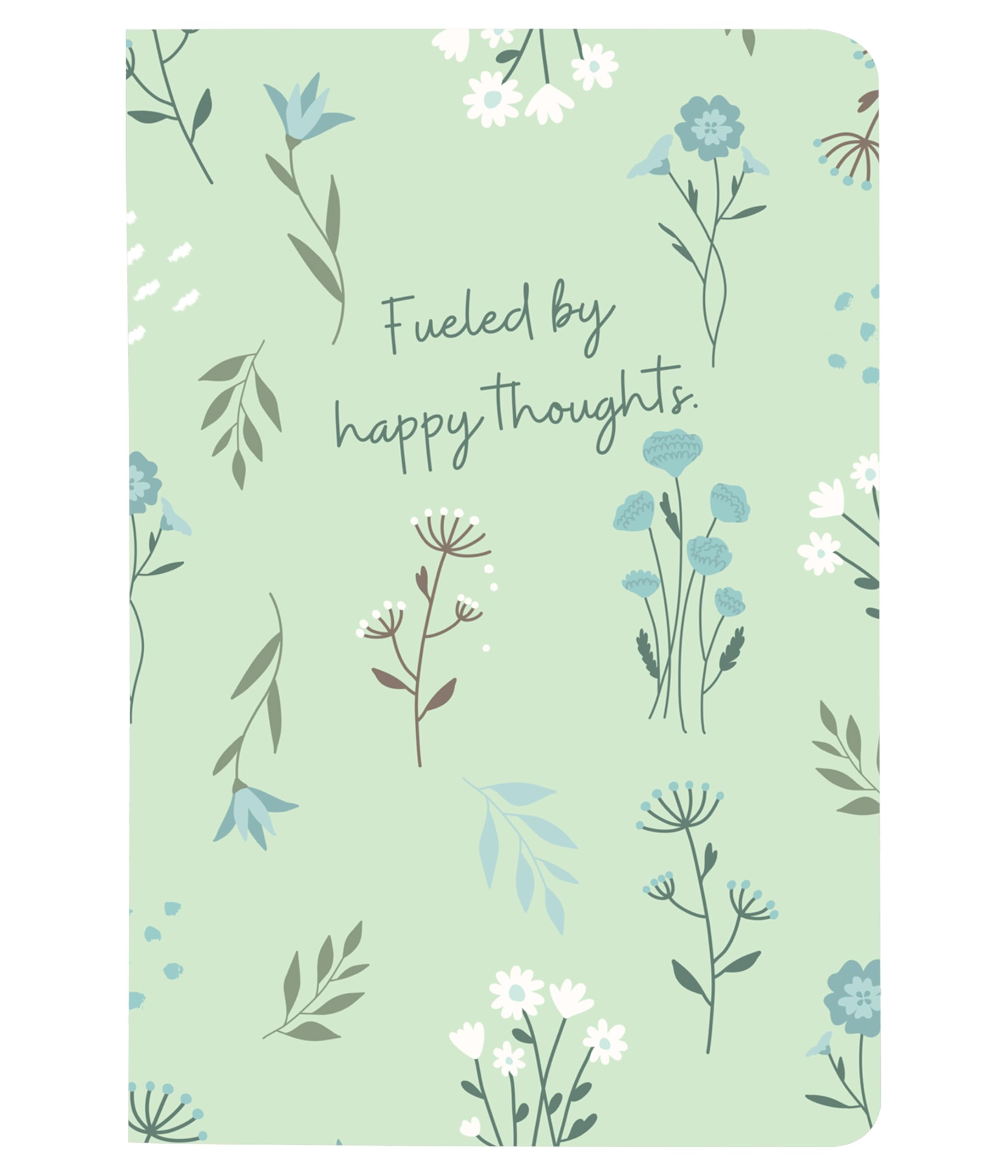 BOUND N FOUND 90 GSM A5 Journal: 160 Pages | Ruled | (Happy Thoughts)