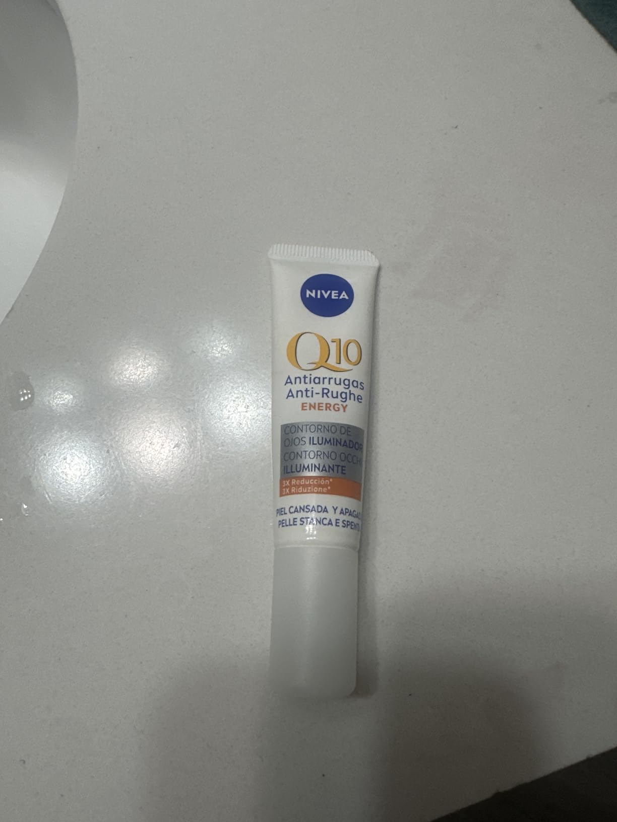 NIVEA Q10 plusC Anti-Wrinkle + Energy Eye Cream 1er Pack (1 x 15 ml)