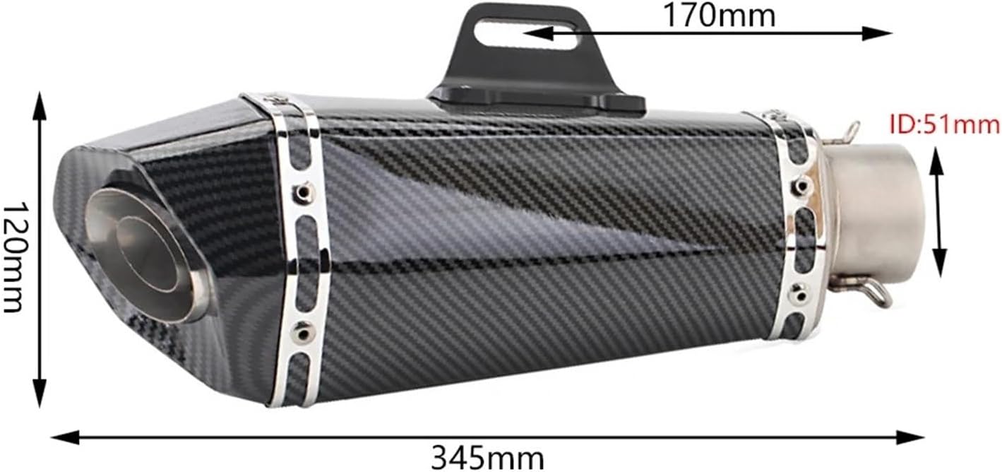 エキゾーストパイプ 排気管 R3 R25 に適合するZ400 に適合するZ900 MT07 MT09 Ninja650 に適合するZ