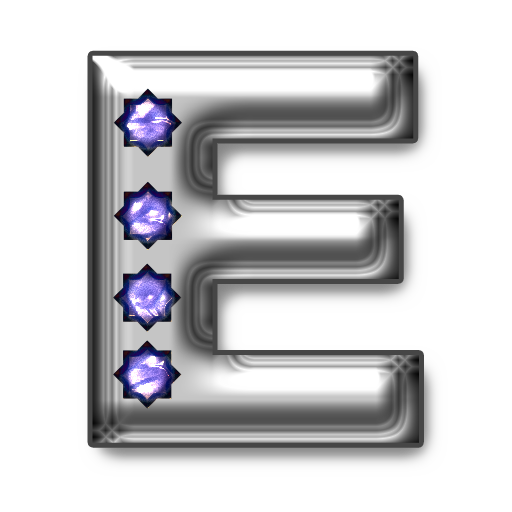 Bling-bling E-monogram Bling-bling E-monogram