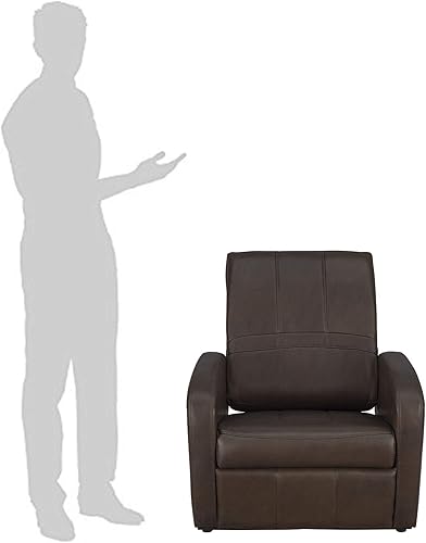 Miniatura 8 de RecPro Charles RV - Silla otomana para juegos  Almacenamiento integrado  Muebles RV  Ideal para adolescentes  Castaño