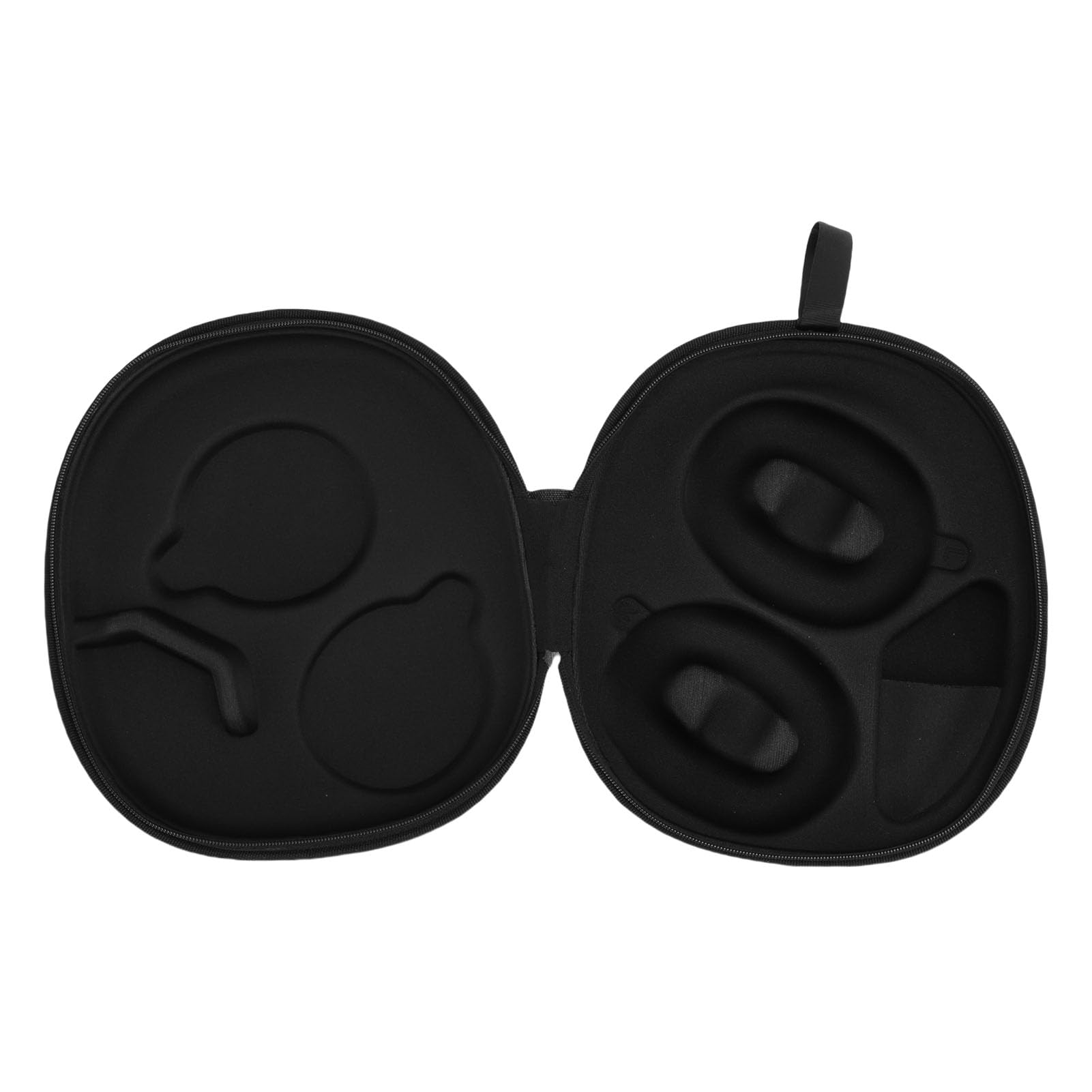 Cocoarm Custodia Rigida Adatta per WH 1000XM6 Custodia per Cuffie EVA con per Cavo 8,3 X 7,5 X 2,8 Pollici Borsa da Viaggio Portatile per Cuffie Wireless Viaggi Pendolari (BLACK)