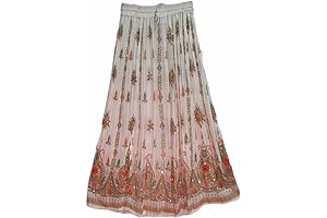 Elegant Gypsy Skirt: The Epitome of Captivating Twirls for Dandiya Nights