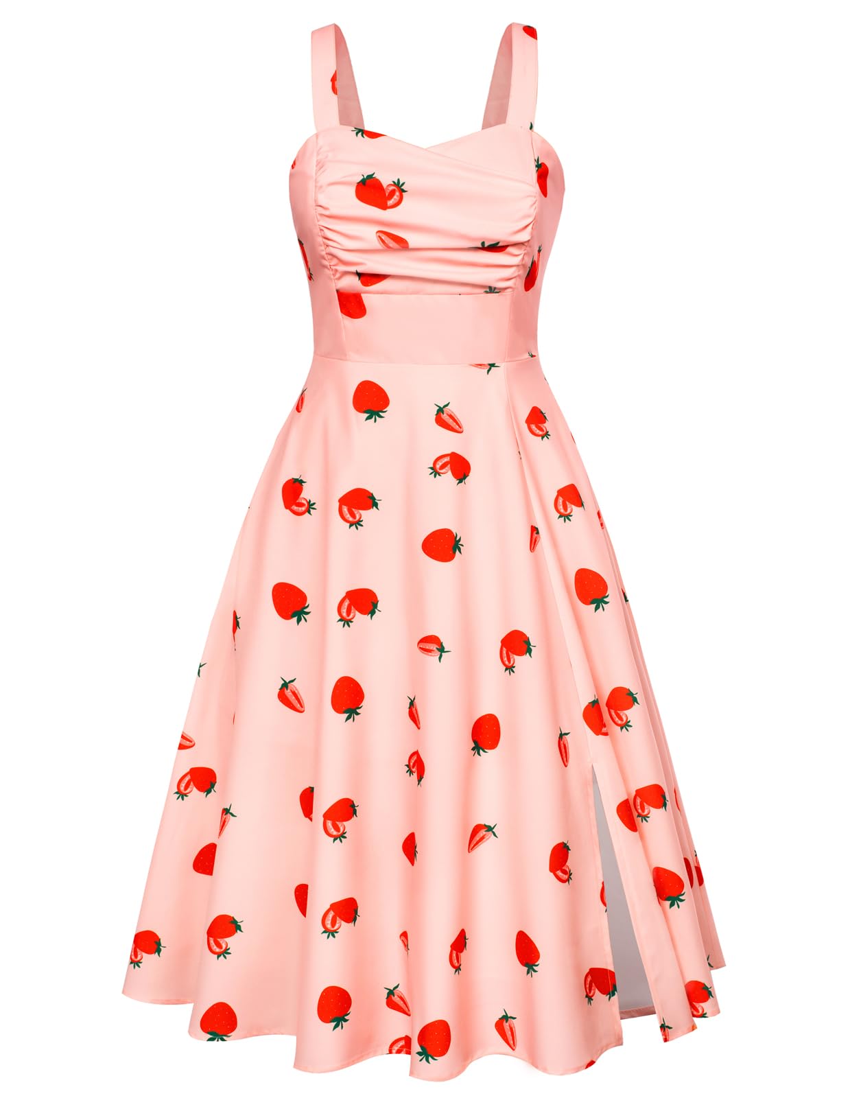 Belle Poque Women's Vintage Midi Tea Party Cocktail Dress