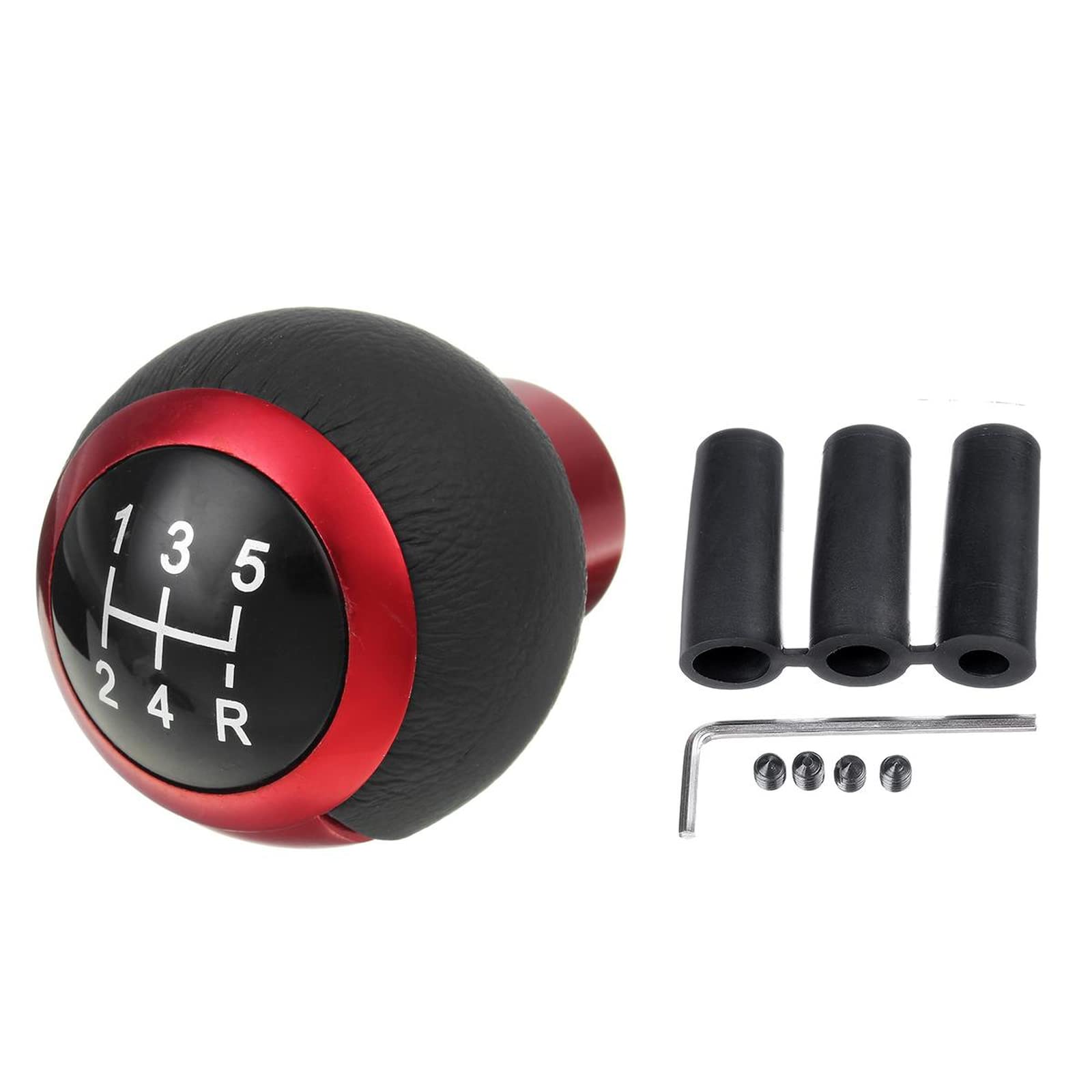 5 Speeds Car Gear Stick Shift Knob Universal Maunal Shifter Lever Cover With Linker，for For Peugeot for VW