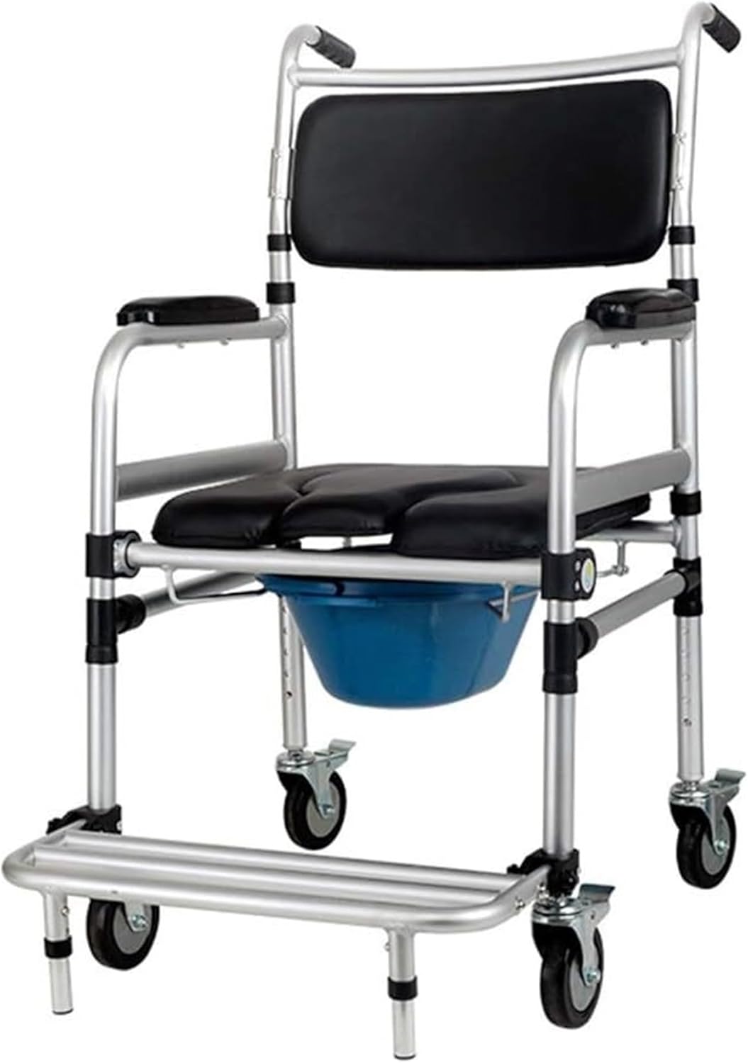 Amazon.com: Bedside Commodes Pregnant Bath Stool Chair with Splash ...