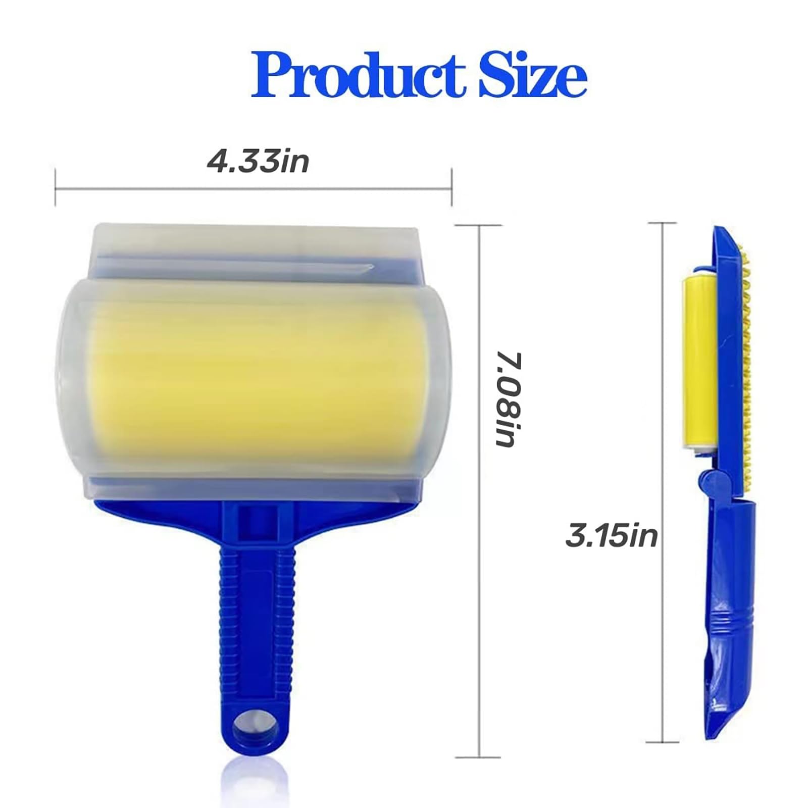 ramasse Poils Animaux sur Vêtements,spirado Poils,Brosse spirado,Brosse pour Poils d'animaux,Brosse pour Les Poils De Chat,Brosse pour Vetement,astik-Rouleau pour Animaux de Compagnie réutilisable