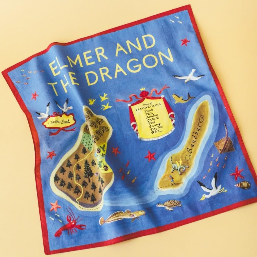 エルマーとボリス ウォータードームとハンカチ エルマーとボリス