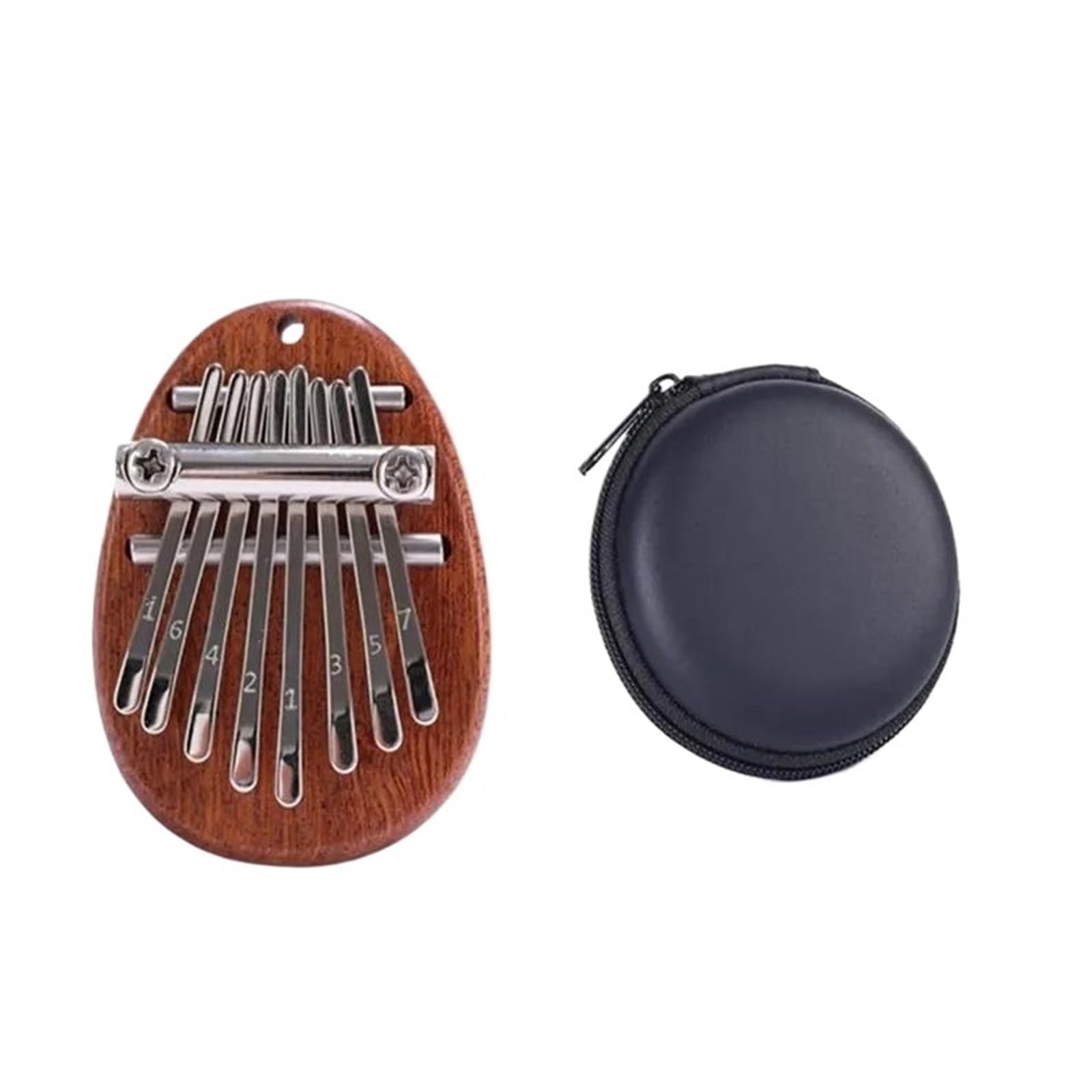 Kalimba For Beginners Thumb Piano 8 Key Mini Kalimba Exquisite Finger Piano Portable Marimba 8 Key Keyboard(Style 4)