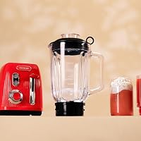 Cecotec Retro Stand Mixer 1200W Piros Konyhai Mixer 2 Sebességgel és Titanium Késsel 6