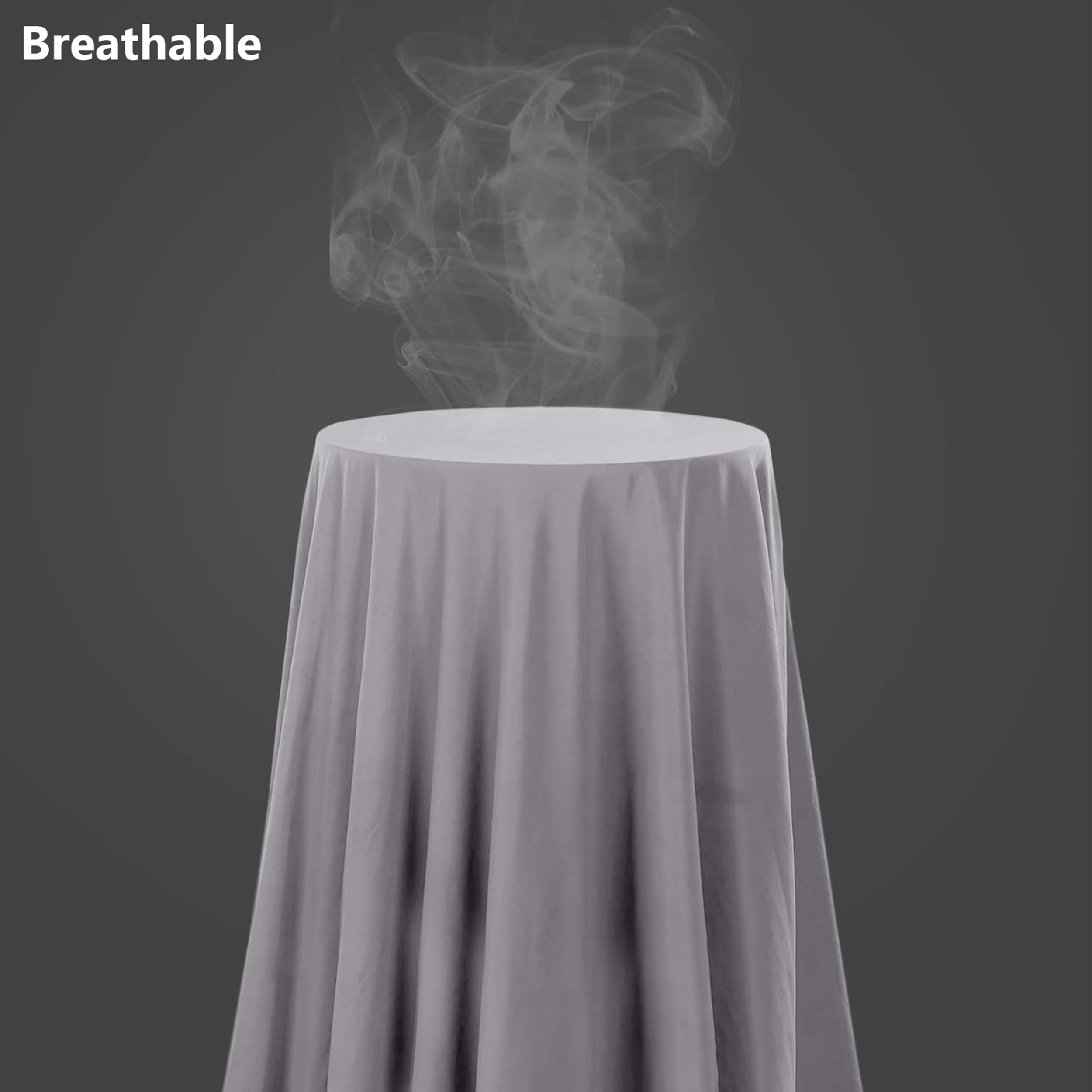 AR Ware Drap plat super king size 100 % coton égyptien 300 fils - Respirant et résistant à la décoloration - Draps de lit de qualité hôtelière sans repassage (275 x 310 cm, Gris)