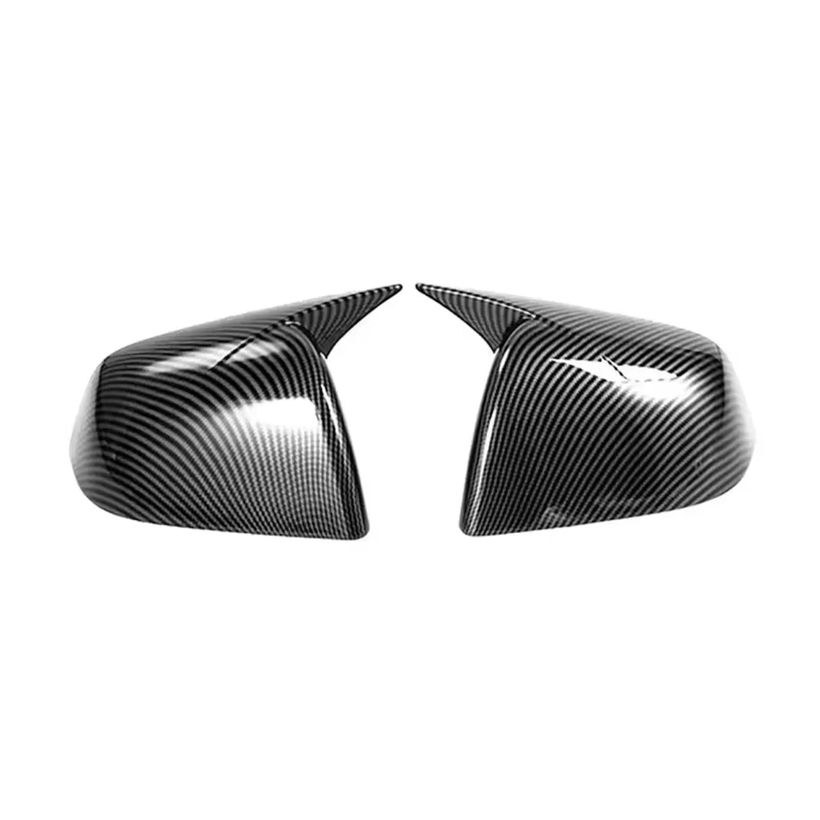 Calotte specchietti Per Tesla Per Model Y 3 Calotta Dello Specchietto Retrovisore Laterale Con Motivo In Fibra Di Carbonio, Nero Lucido(Carbon)