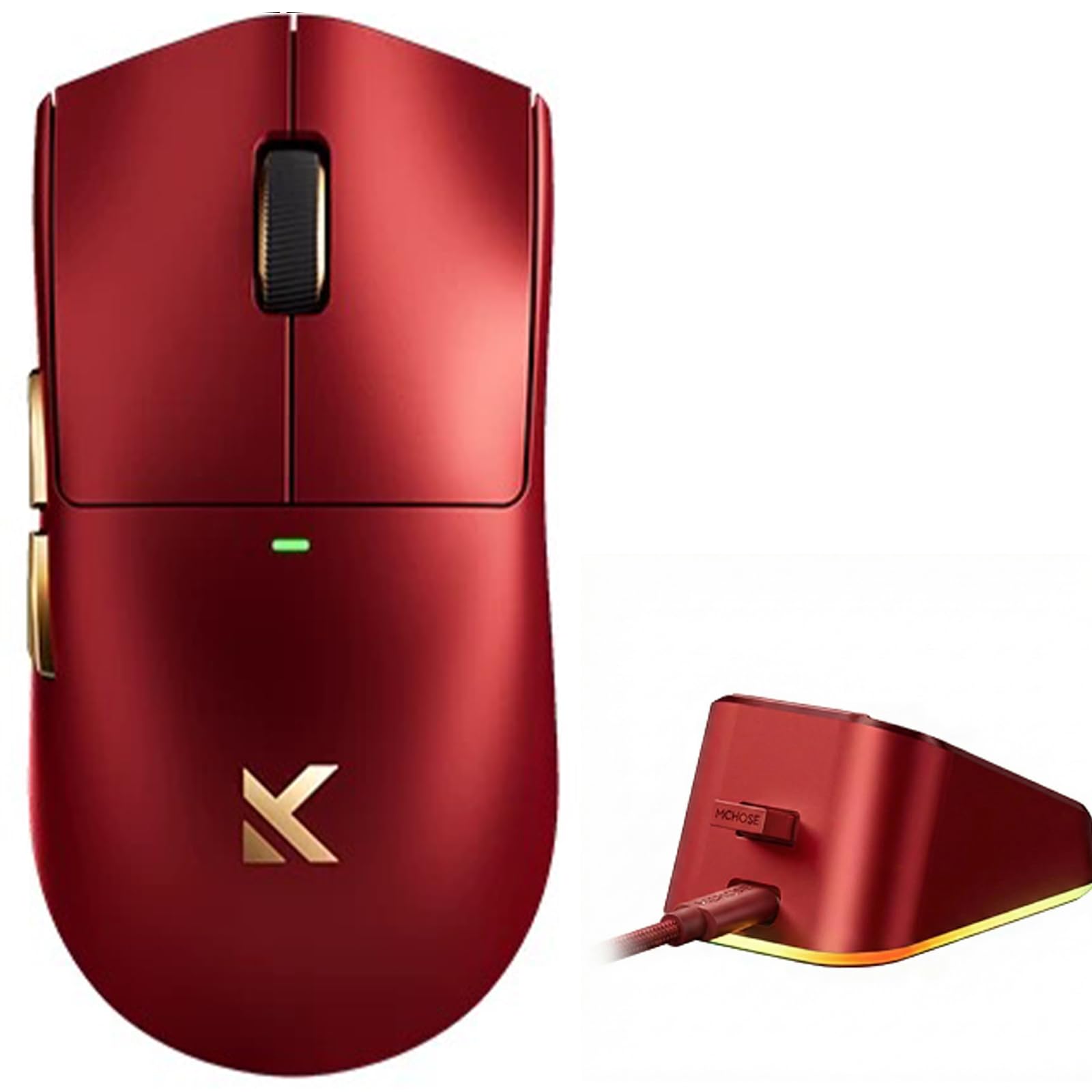 Hyekit MCHOUSE K7 Ultra Wireless Esports Gaming Mouse with