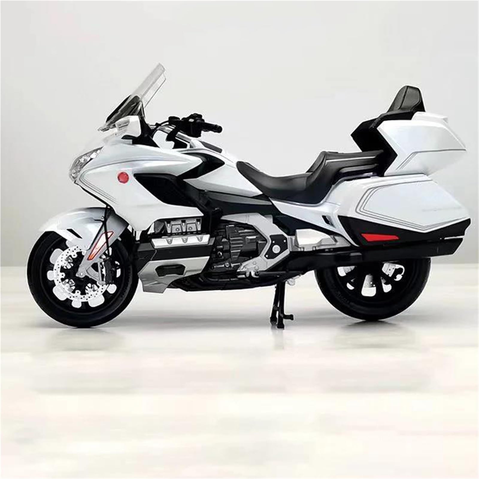 Die-cast 1:12 Scale For Gold Wing GL1800 Simulation Alloy Motorcycle Model Fans Collection Home Home Decoration Metal Ornament