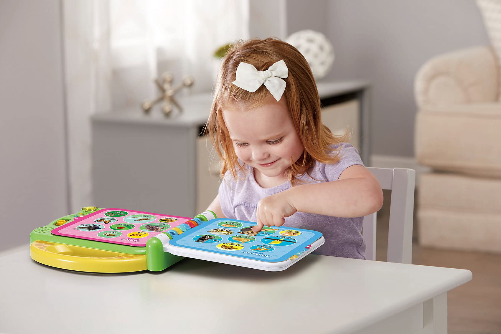 VTech Mein 100-Wörter-Buch Tiere - Bilinguales Lernbuch
