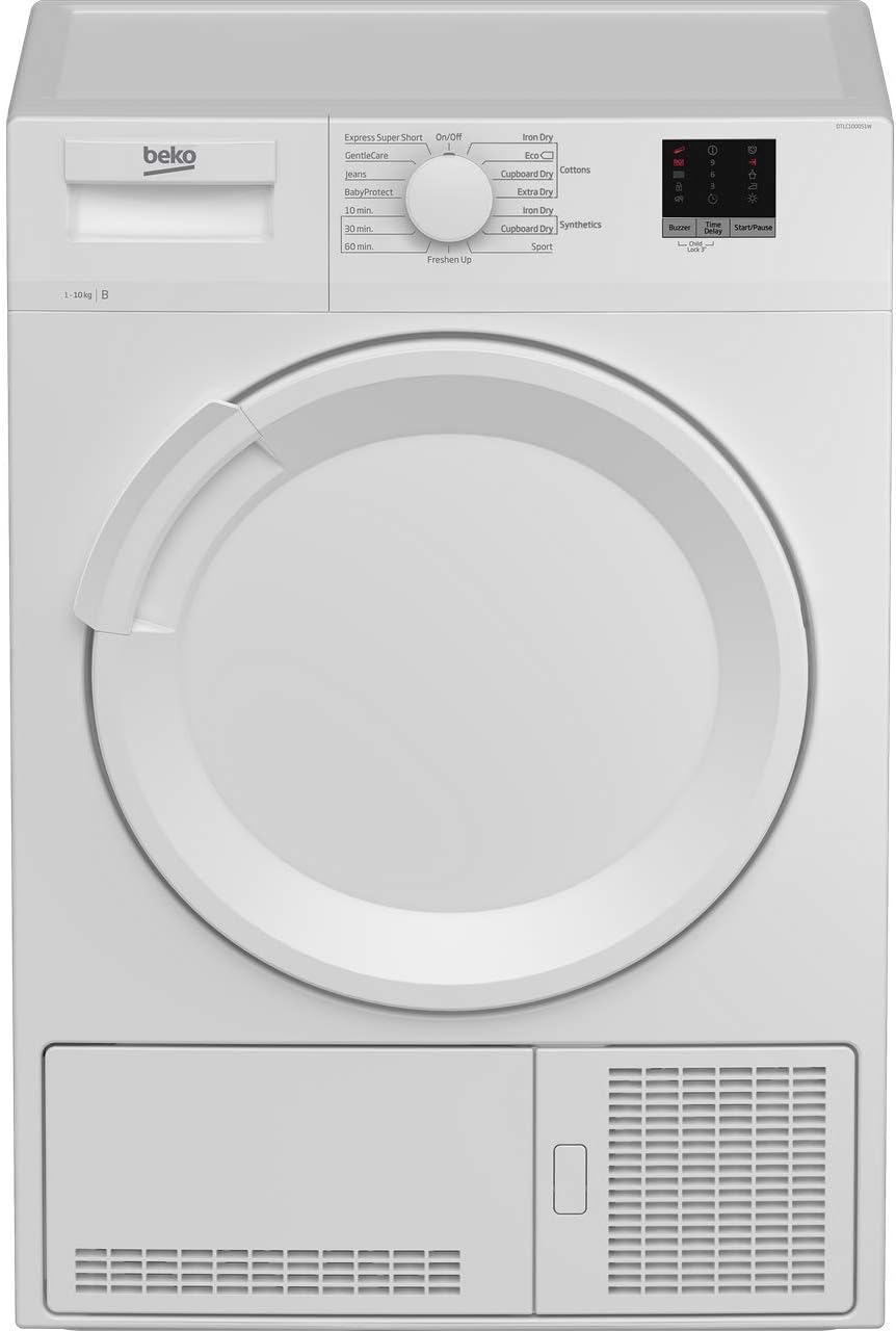 Beko DTLC100051W 10Kg Condenser Tumble Dryer - White - B Rated