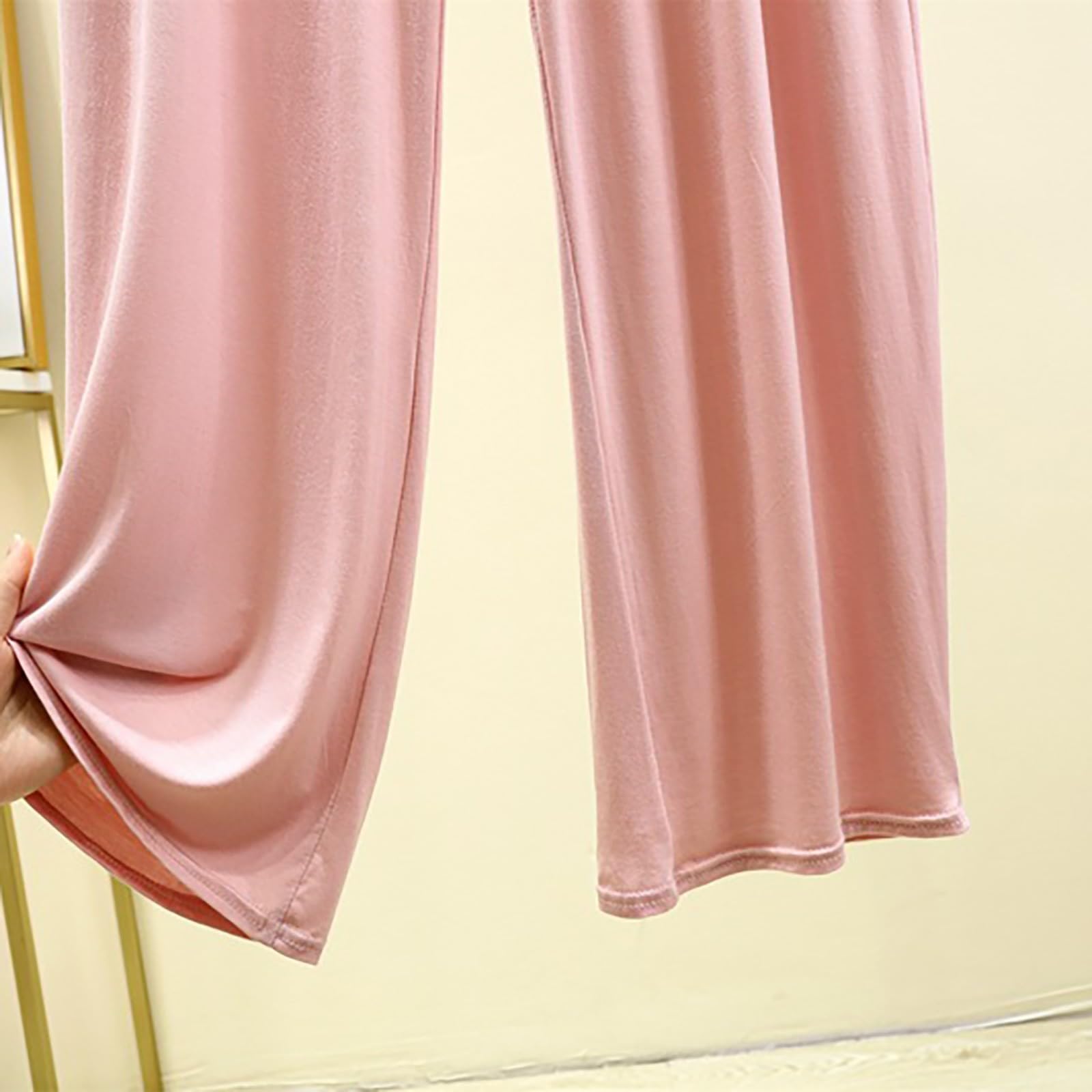 Pijama Mujer Verano Algodón Largo,Conjunto Lencería Satén Mujer Caraco Short