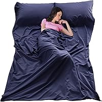 Vista 13 de Sleeping Bag Liner Ultralight Travel Sheet Dirt-Proof Camping Sheets Compact Hotel Sleeping-Sack for Outdoor Backpacking Hiking