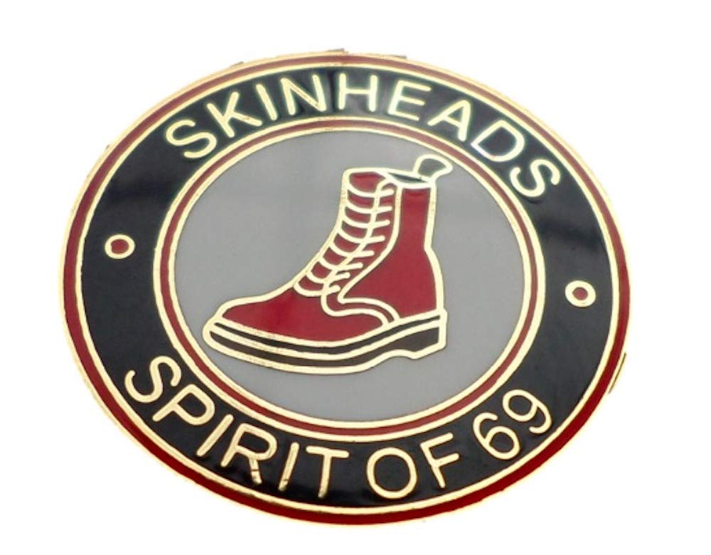 Badge Skinheads Spirit Of 69 Enamel Pin