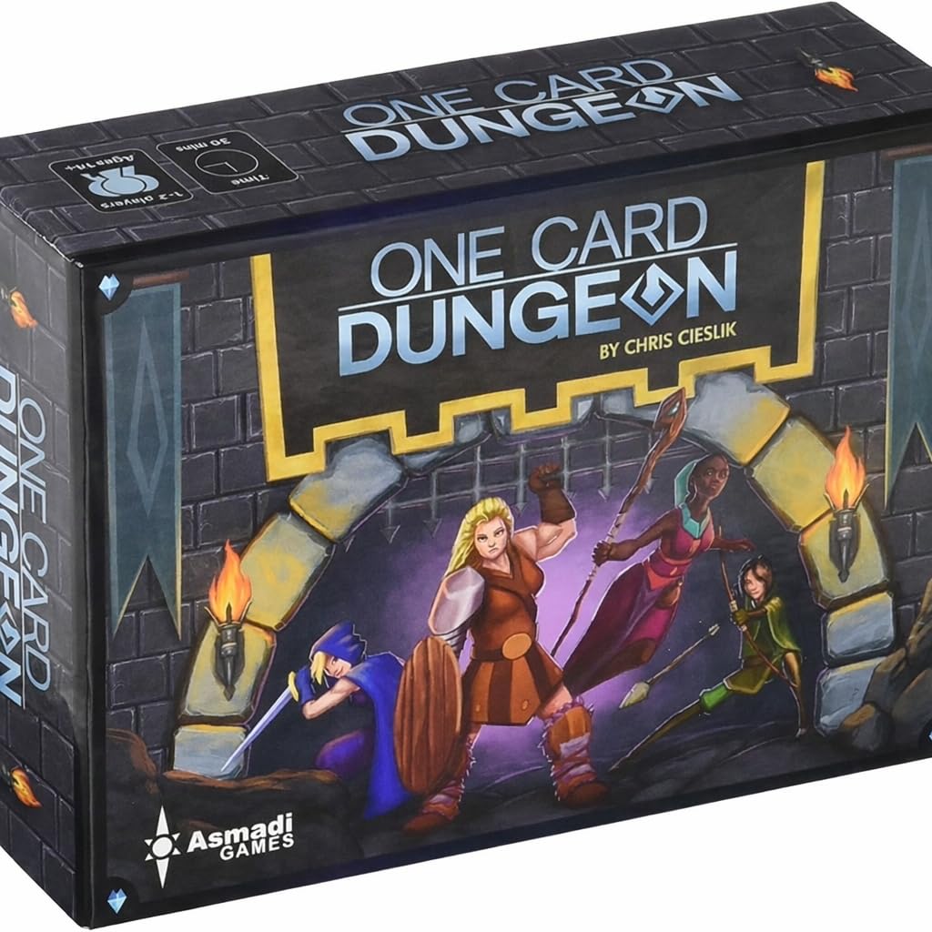 Asmadi Games One Deck Dungeon, For 168 months to 9600 months