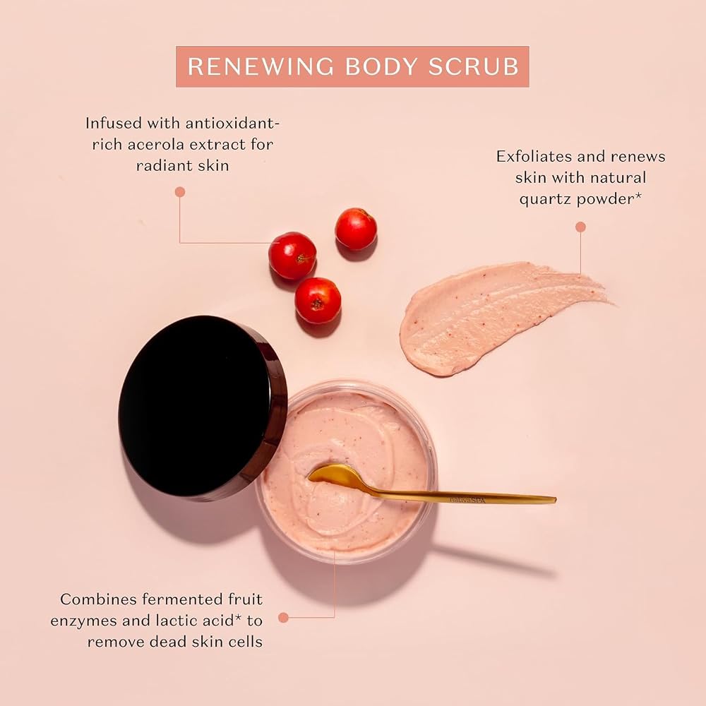 Nativa SPA Acerola Cherry Radiant Ritual Set, The Ultimate Skin-Caring Gift of Radiance