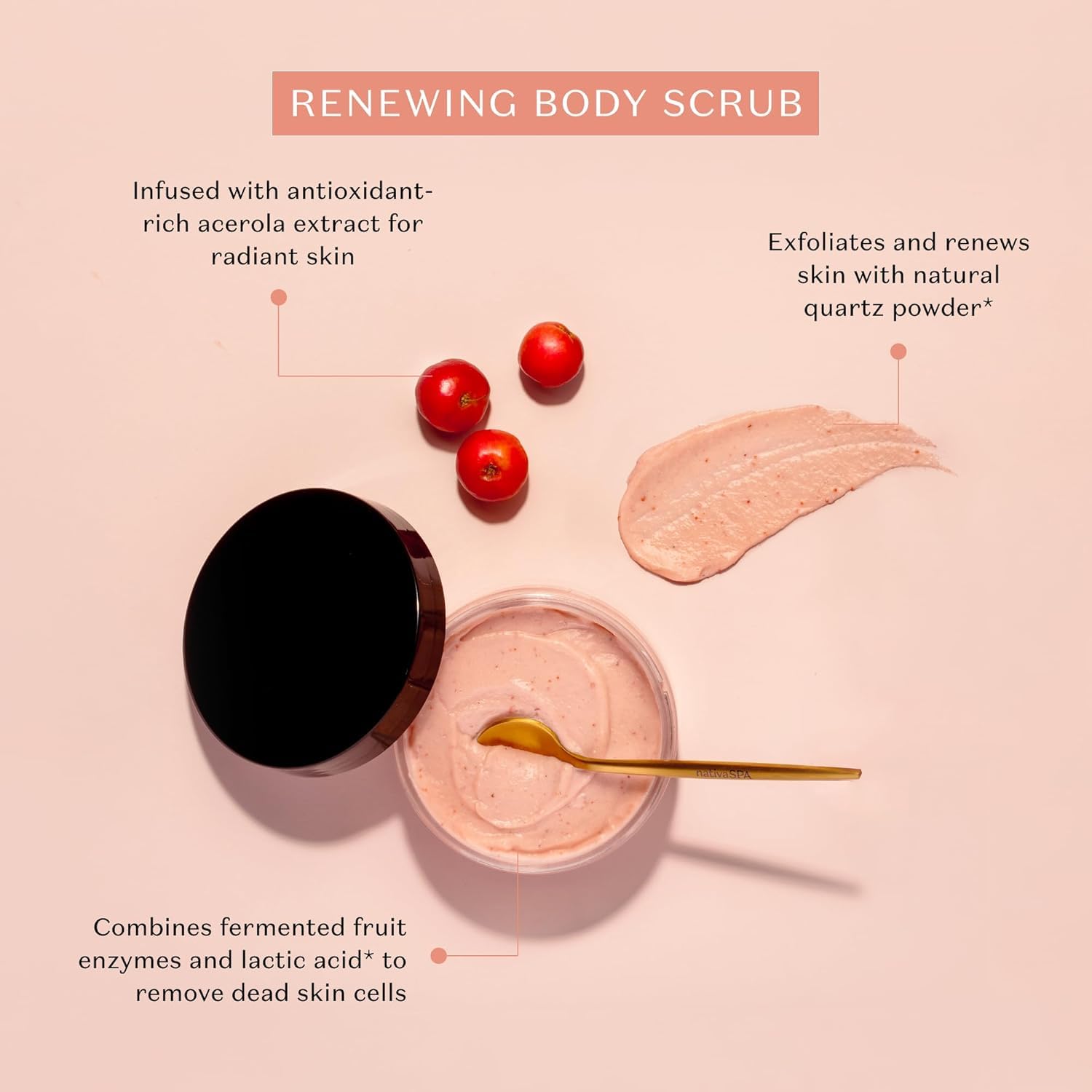 Nativa SPA Acerola Cherry Radiant Ritual Set, The Ultimate Skin-Caring Gift of Radiance