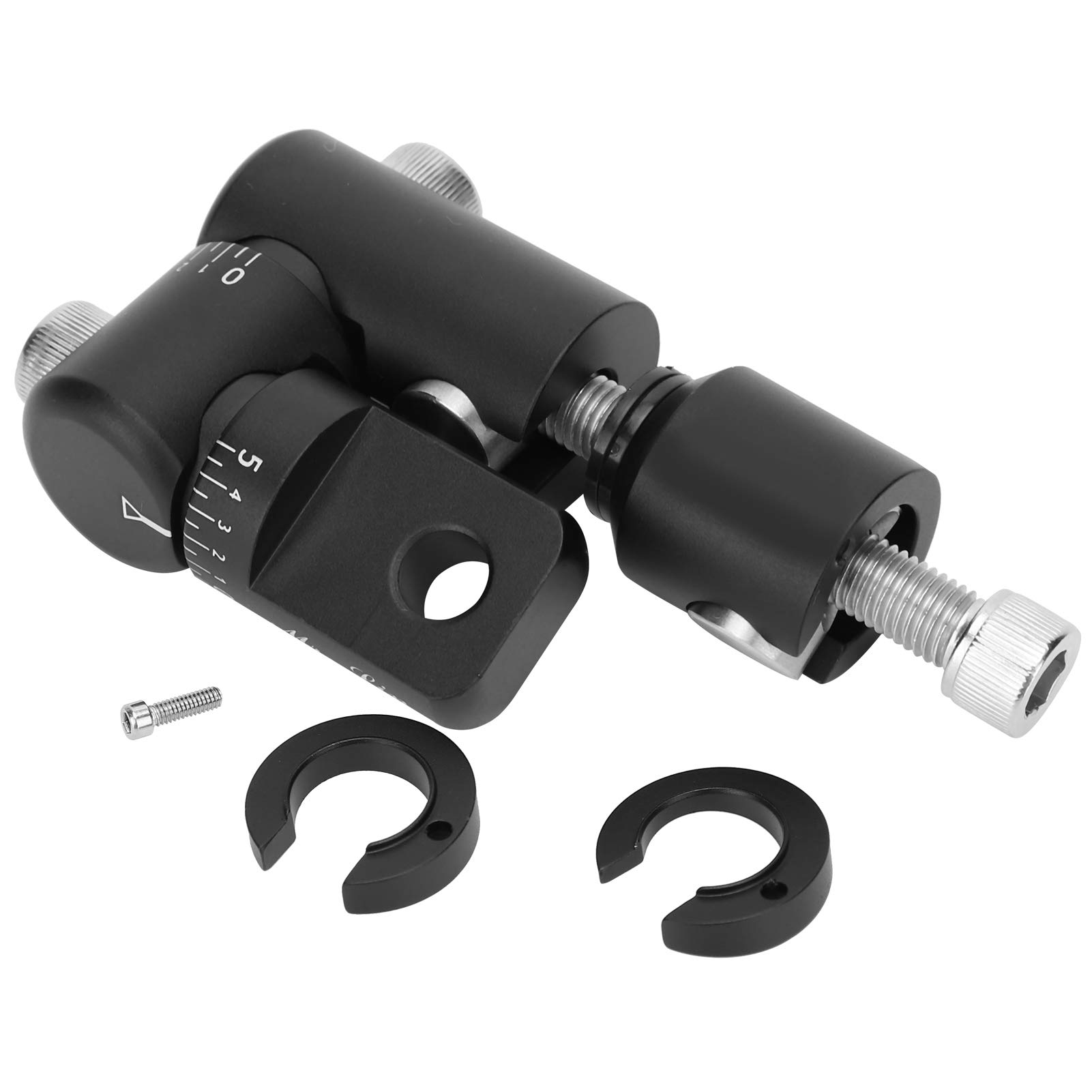 Tiyee Arco Stabilizzatore Per Arco Compound Tiiyee - Barra V Regolabile, Lega Alluminio, Per Tiro Con L'Arco Stabilizzatore Arco