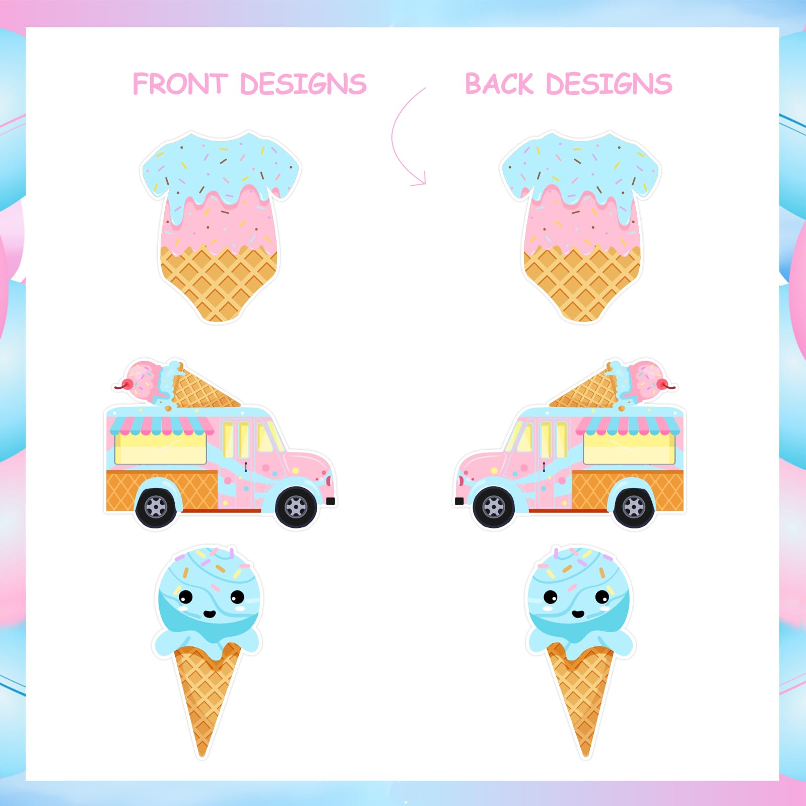 2 tovaglie di genere Reveal – Genere Reveal decorazioni da tavolo rosa e blu per la doccia del bambino, per ragazzi o ragazze, sesso, 130 x 220 cm