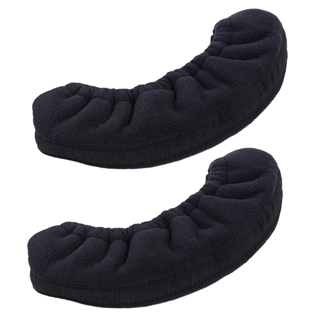 Abaodam Protector de Patines Patinaje Patines de Hielo Guardias de Skate de Hockey de Patines Cubierta de Patines Guardia de Patines Fibra extrafina Negro