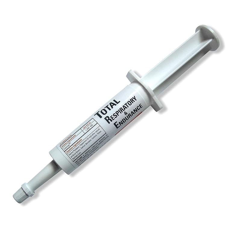 Suplemento respiratório e de resistência para cavalos Ramard com Clairisol, seringa de 15 mL, 1 unidade