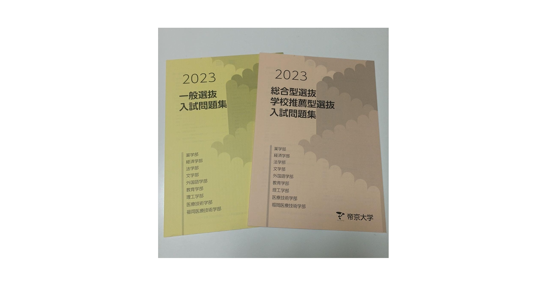 Amazon.co.jp: 帝京大学 一般選抜 総合型選抜 AO 学校推薦型選抜