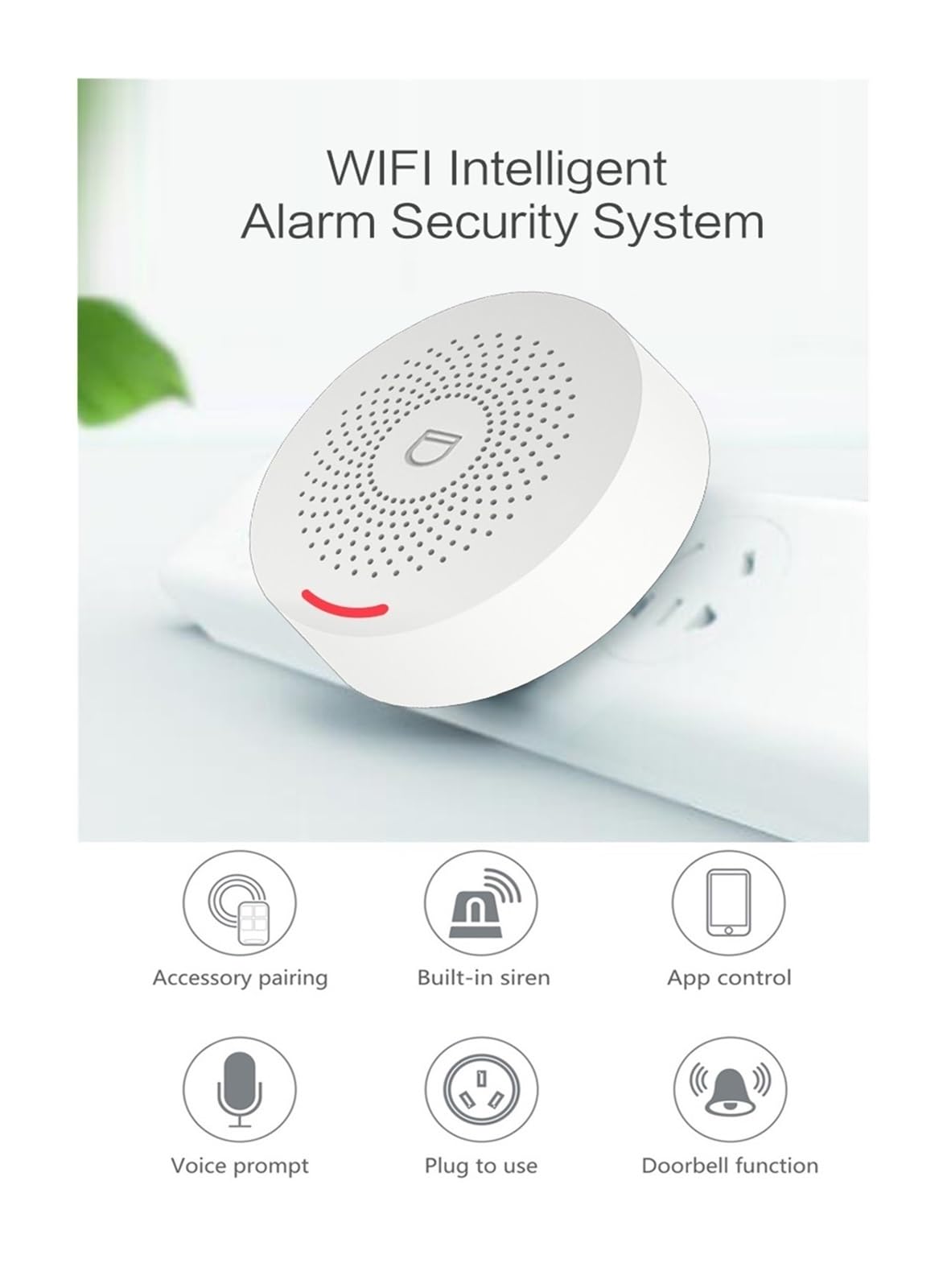 Di Allarme Domestico Intelligente Kit Wireless For Controllo Sicurezza Antifurto 433 MHz(Set-A)