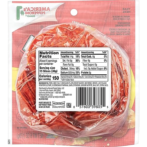 Hormel CUS21-287O Pepperoni Original thumb #2