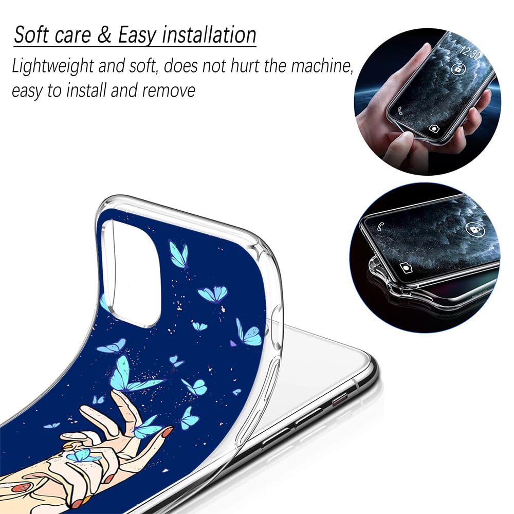 Cover In Silicone Trasparente Per Ulefone Note 10 (2021) – Morbida, Flessibile E Antigraffio, Con Design Tigre
