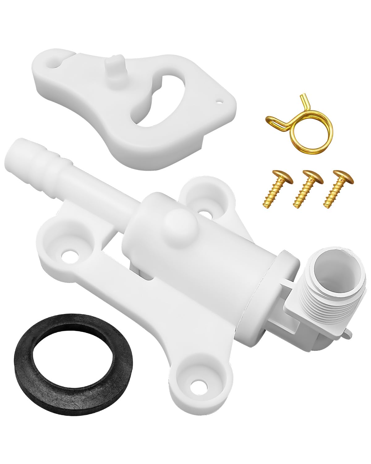 RV Toilet Valve Kit Fit for Thetford AquaMagic Style Lite and Style Plus Toilet Replace 34100