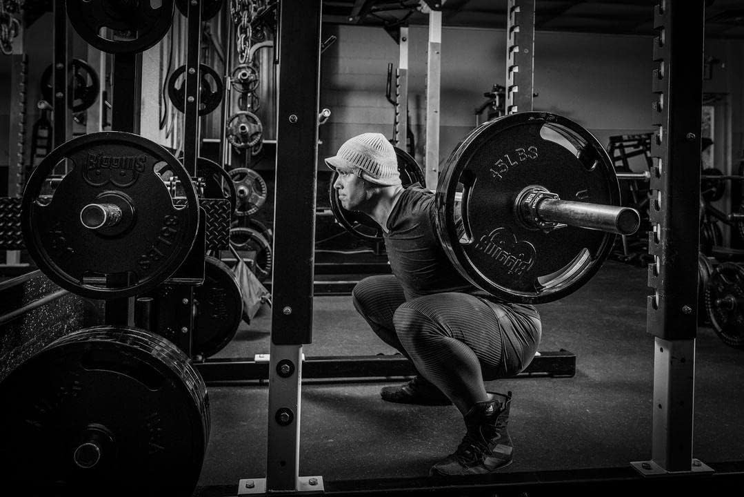 Biggins 1.0 Machined Cast Iron 45Lb Olympic Weight Plate Pair