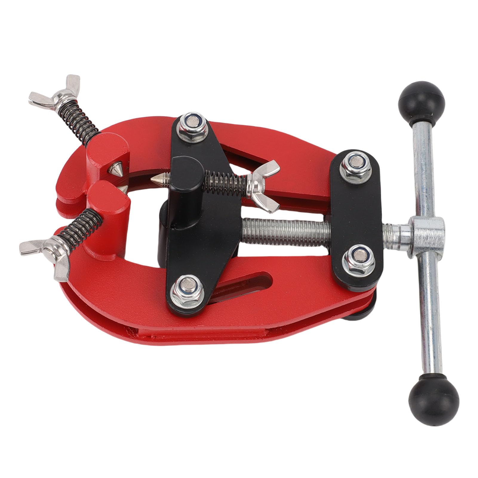 Abrazadera de alineación de soldadura de tuberías, abrazadera de acero al carbono duradera para tuberías de 1 a 2.5 pulgadas, fácil ajuste, mango ergonómico, para proyectos de fontanería