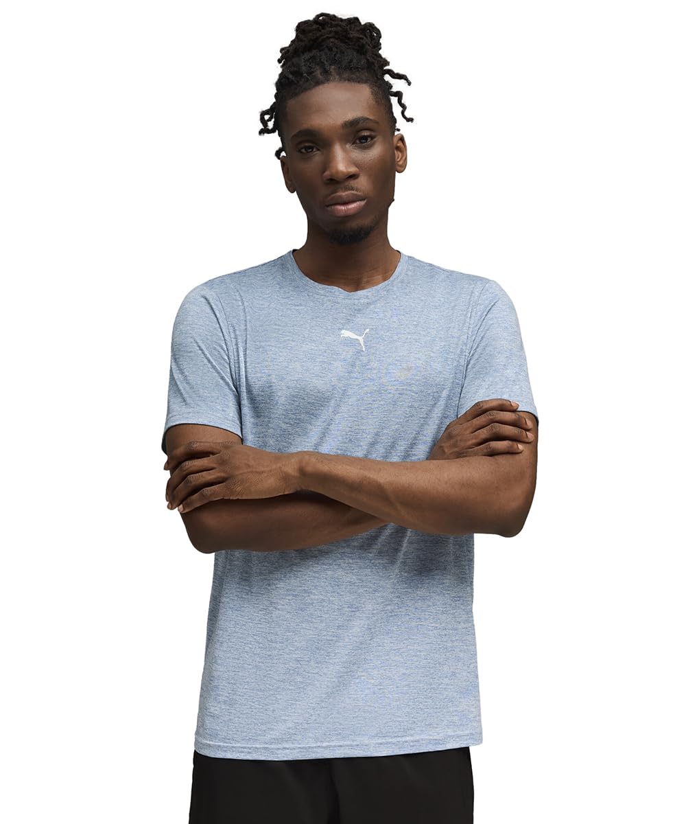 PUMA M TAD Essentials Heather CAT Tee (CF Small cat)