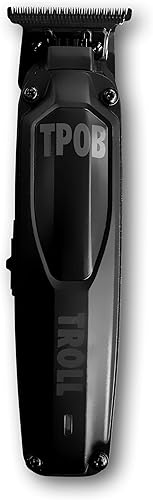 Miniatura 2 de TPOB Troll Professional Barber Clipper 6800 RPM Super Torque Motor con DLC Fade Blade (recortadora opaca)