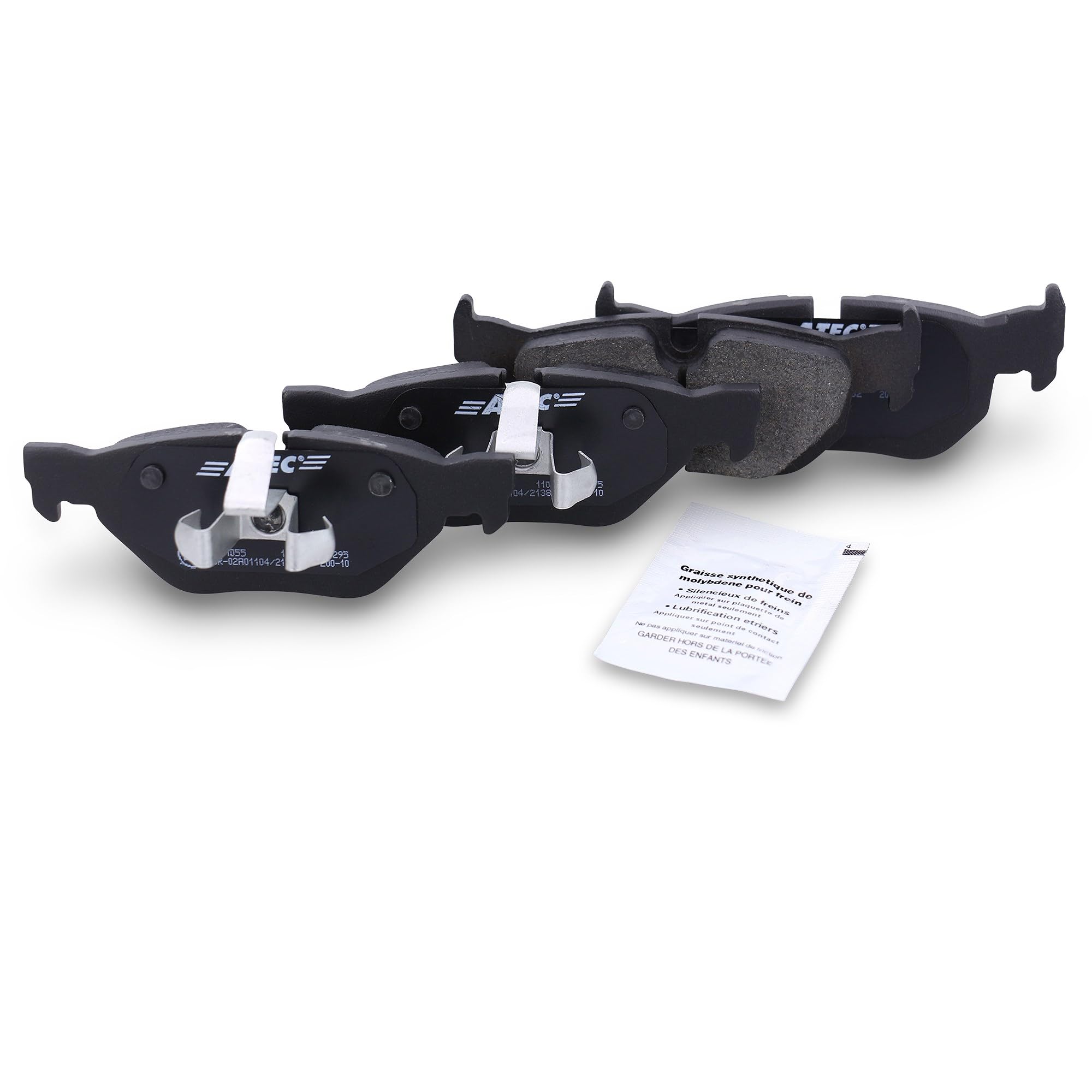 ATEC Germany Juego de frenos eje trasero incl. discos de freno Ø 300 mm | Compatible con: BMW 1, 1, 3, 3 Cabriolet, 3 Coupe, 3 Touring, X1