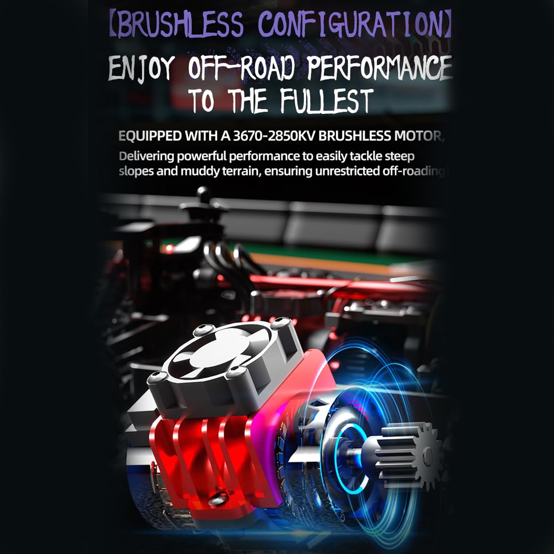 X Flash - Camión a control remoto todoterreno de alta velocidad a escala 1/10, 2.4G 4WD 85KM/H RC Drift Car con amortiguadores llenos de aceite, cuerpo impermeable ESC y PVC, rastreador de rocas todo