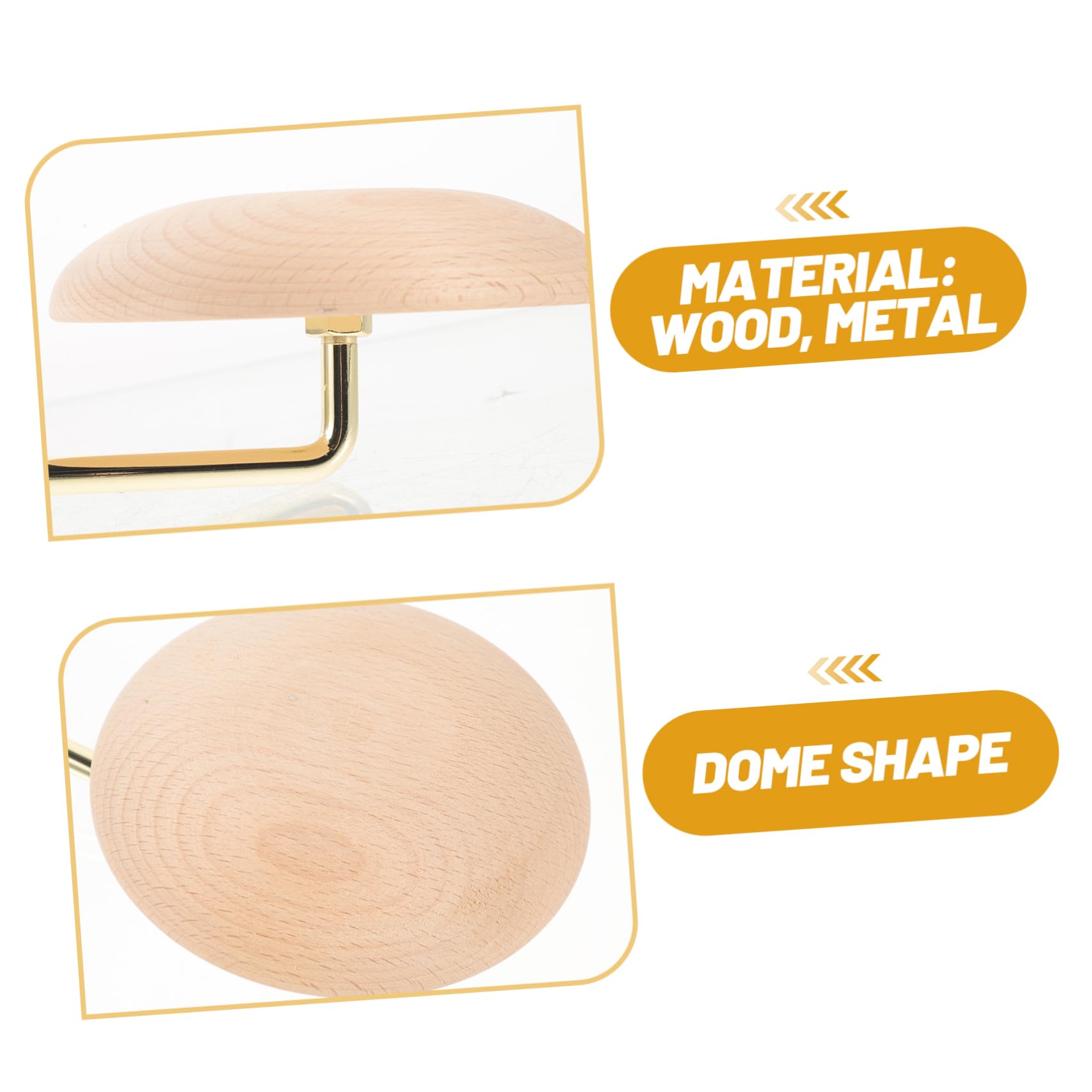 Zerodeko Soporte de Pared para Gorras de Béisbol de Madera y Metal