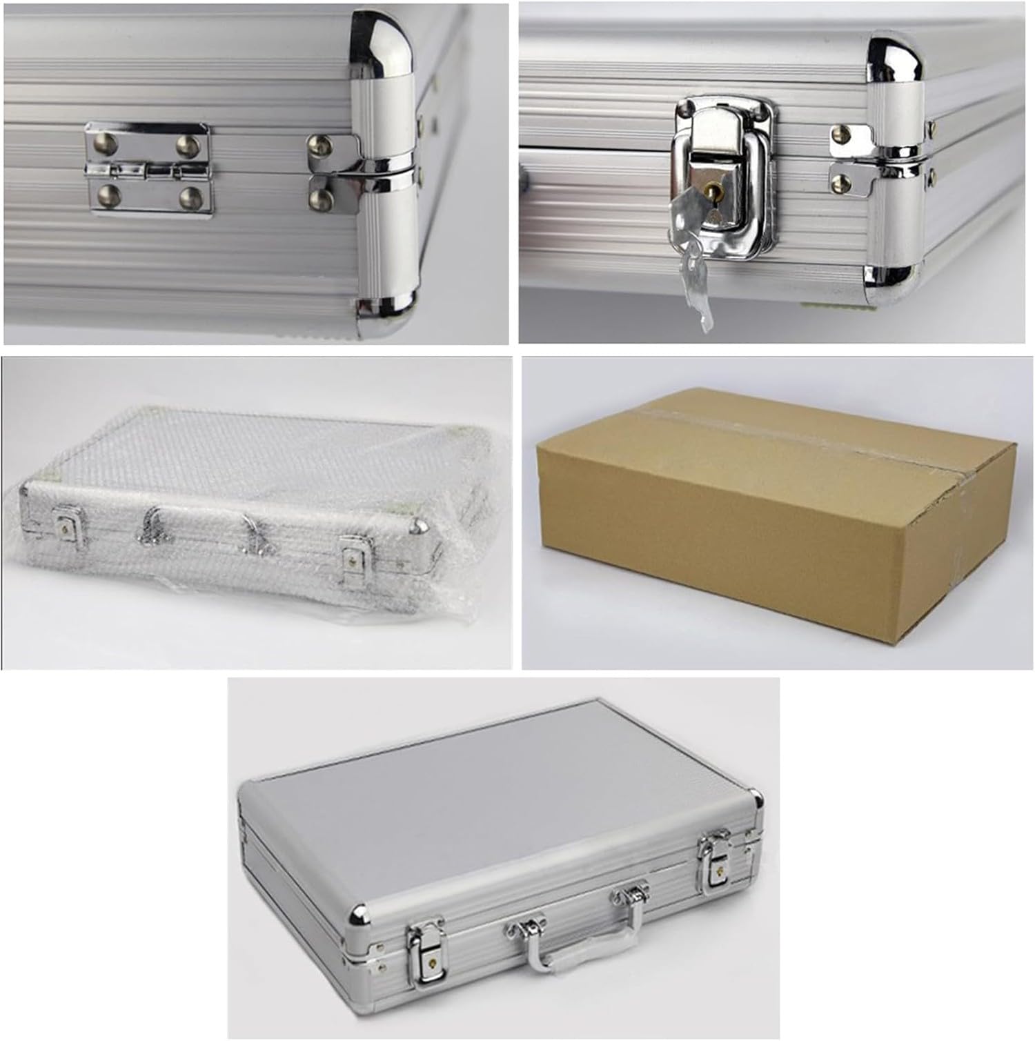 Caja De Almacenamiento para 24 Relojes, Relojero Organizador Hombre,Guardar Relojes Hombre,Organizador Y Expositor De Aleación De Aluminio para Hombres Y Mujeres — Colección De Relojes