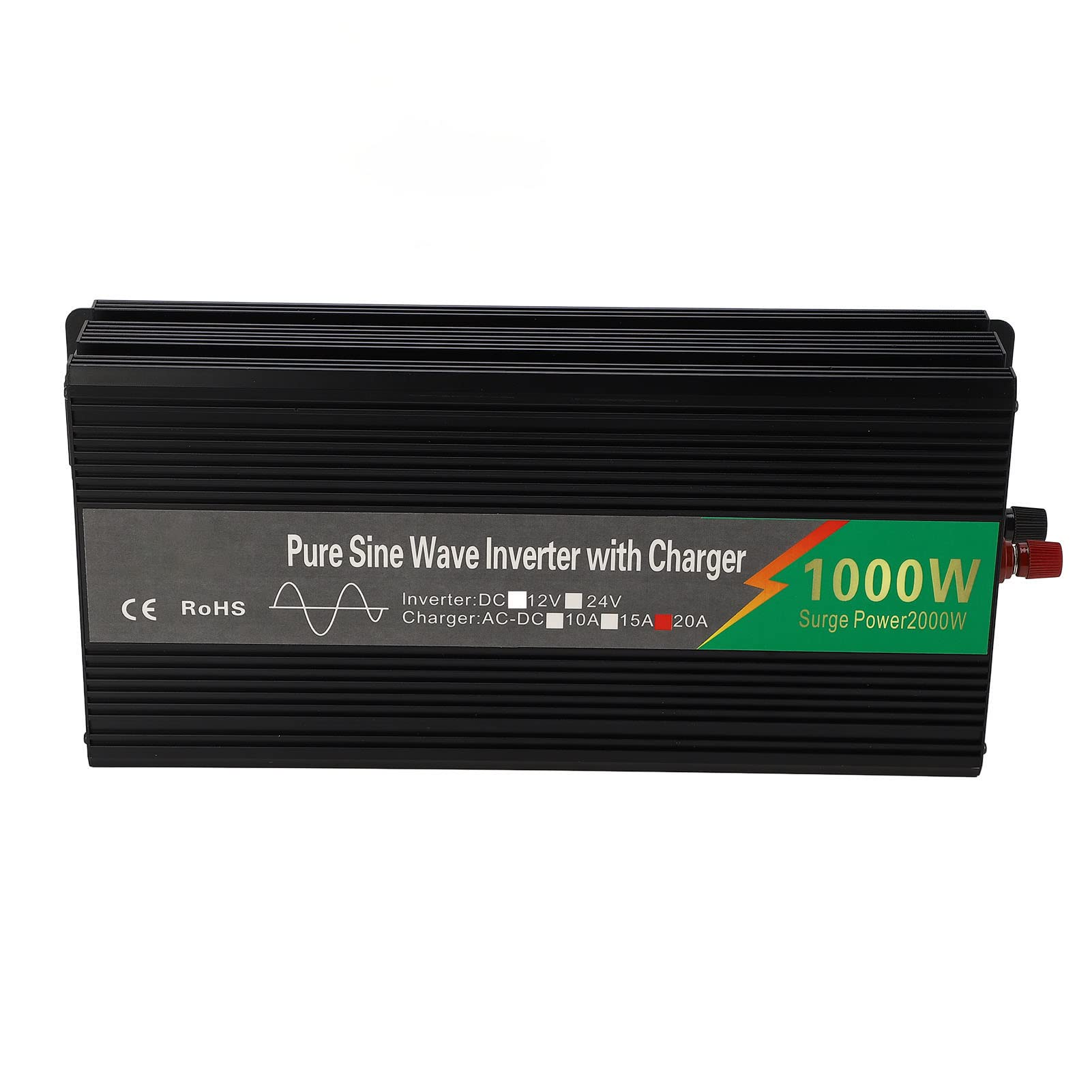 Fafeicy Falownik Czystej Fali Sinusoidalnej, 1000W Przetwornica z (12V do