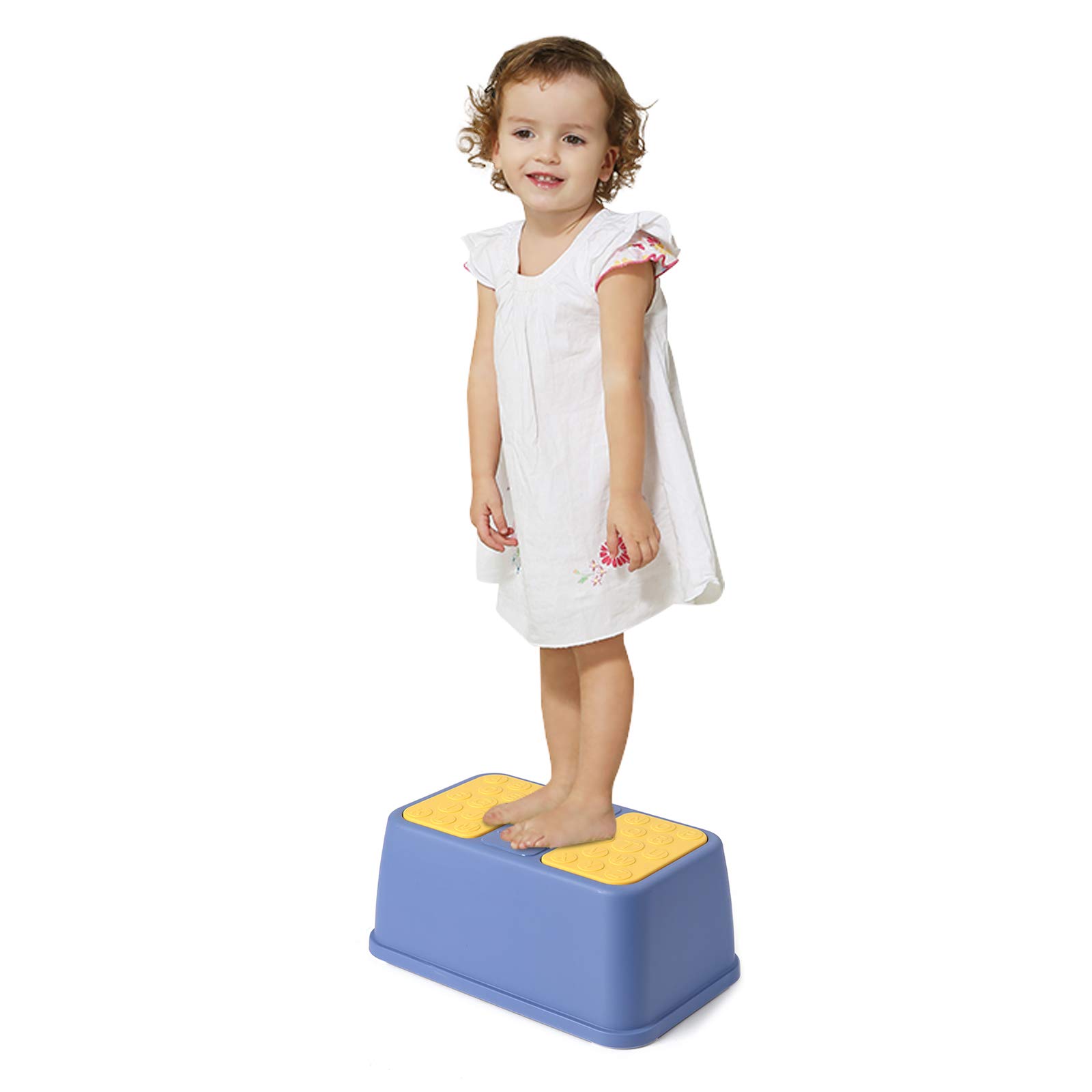 Marche pied pour enfants et escabeau 2 marches pour l'apprentissage