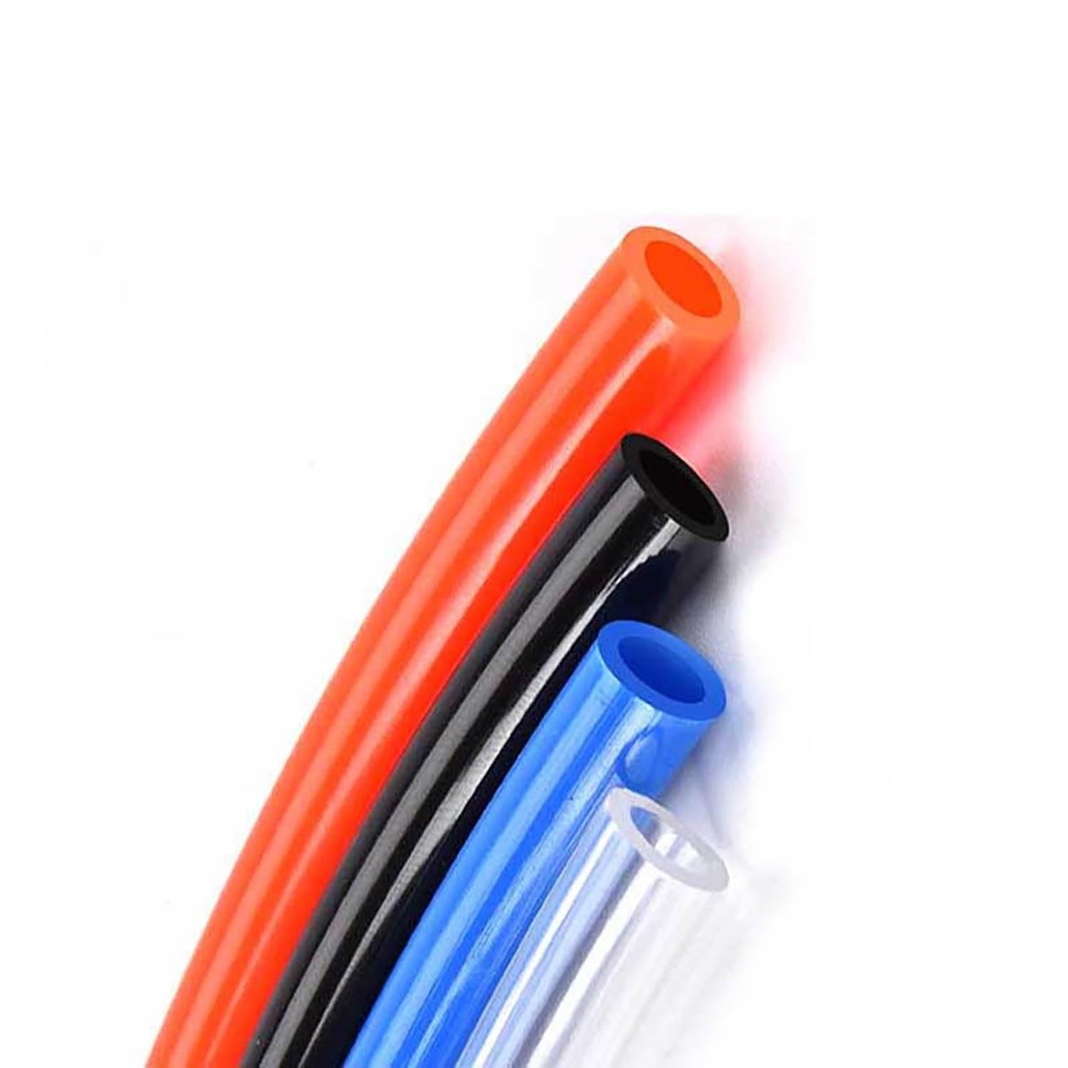 Manguera for componentes de Aire, tubería de Poliuretano, 4mm, 6mm, 8mm, 10mm, 12mm, Manguera de tubería, Tubo neumático for compresor (Color : Transparent 20m, Size : 14x10mm)
