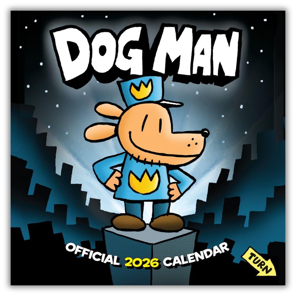 Dog Man Calendar 2026